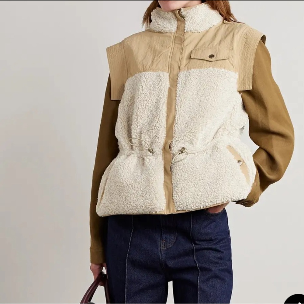 Like New ULLA JOHNSON Tariet Teddy Fleece Vest